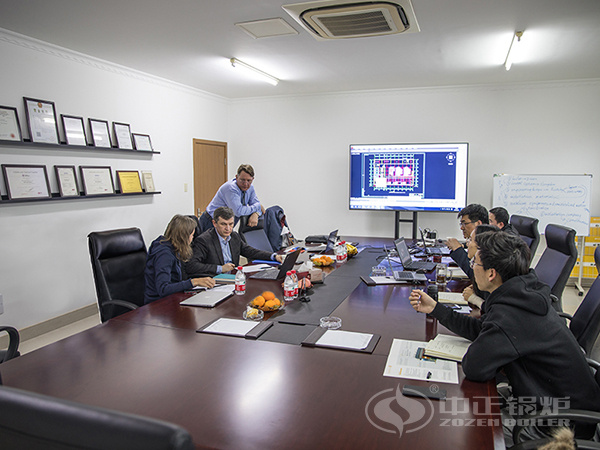 中正技術團隊與Navoiyazot考察團進行技術交流